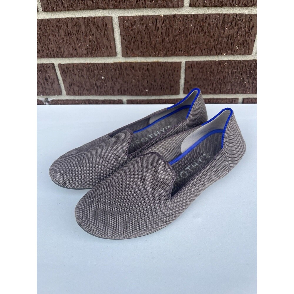 Rothy's The Loafer Mocha Brown Sustainable Flats Women’s size 5 1/2